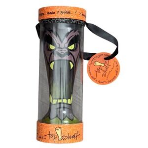 Top Shelf Barware Halloween Party Werewolf Hand‎ Painted Glassware